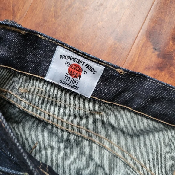 Rogue Territory RGT Selvedge Jeans 31x35 Raw Denim Blue